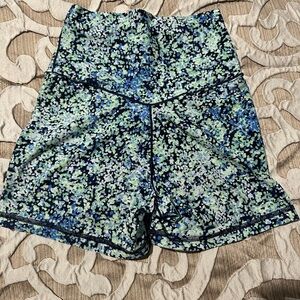 Aerie Multicolor Patterned Bike Shorts